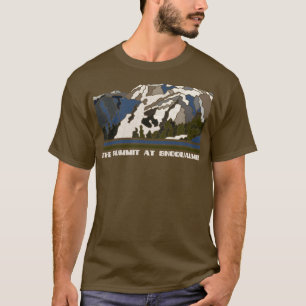 The Summit at Snoqualmie Ski Resort Alpine Skiing T-Shirt