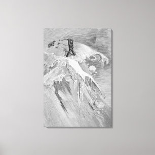 The Summit of the Moming Pass in 1864, from 'The A Canvas Print