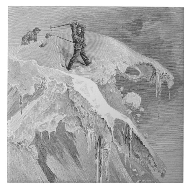 The Summit of the Moming Pass in 1864, from 'The A Tile (Front)
