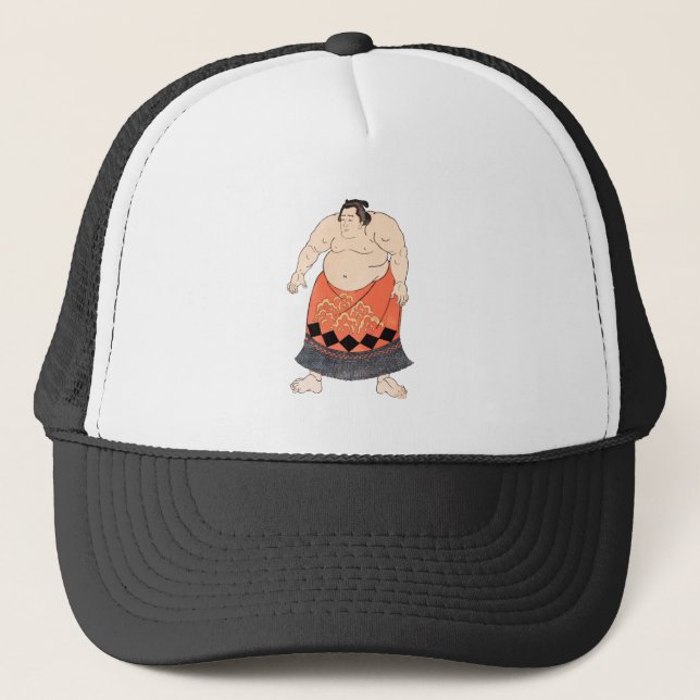 The Sumo Wrestler Trucker Hat (Front)