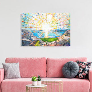 The Sun 1909 | Edvard Munch | Canvas Print