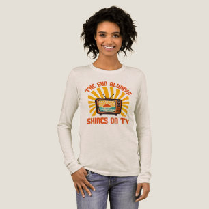 The Sun Always Shines on TV-80s Music Tribute Tri-Blend Shirt