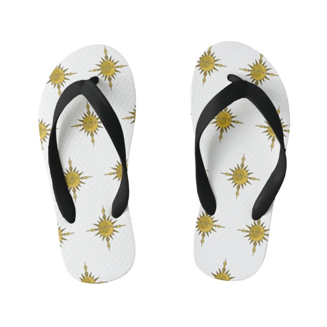 The Sun and Moon Kid's Jandals (Footbed)