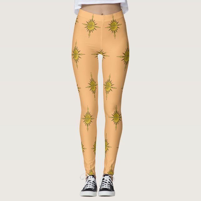 The Sun and Moon Leggings (Front)