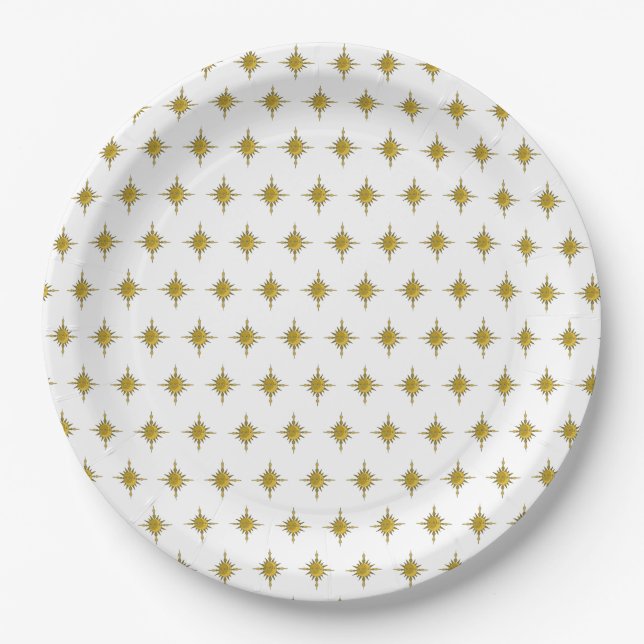 The Sun and Moon Paper Plate (Front)