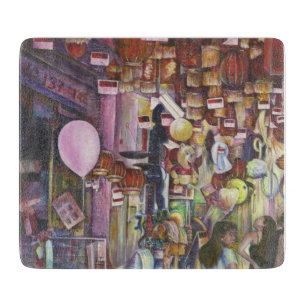 The Sun and Moon Pink Balloon, Singapore Cutting Board