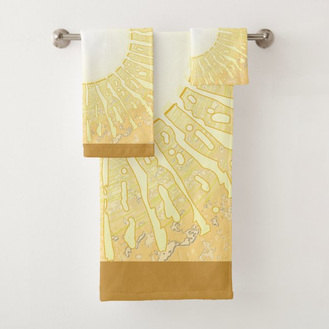 The Sun Bath Towel Set (Insitu)