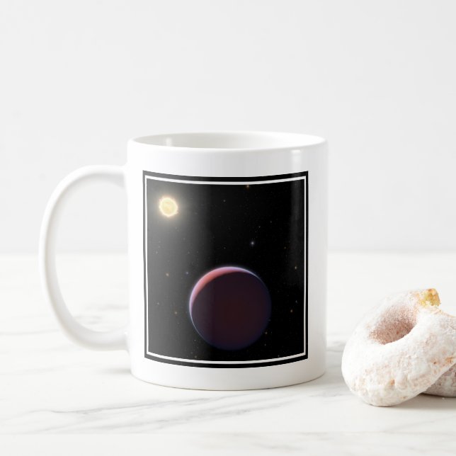 The Sun-Like Star Kepler 51 & Three Giant Planets. Coffee Mug (With Donut)