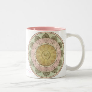 The Sun, Moon and Seasons Two-Tone Coffee Mug