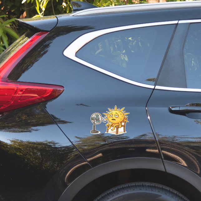 The Sun on a Hot Break (Car Side)