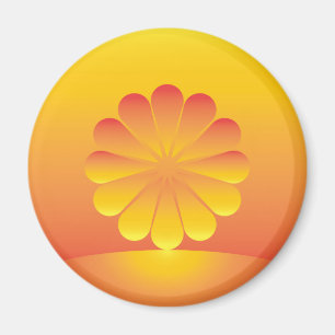 the sun rises magnet