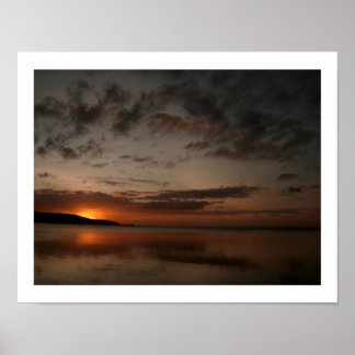 The Sun Sets on Guam  Poster