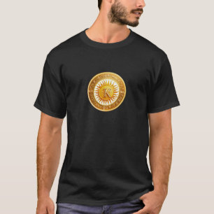 The sun shines with the letter k T-Shirt