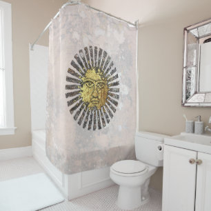 The Sun Shower Curtain