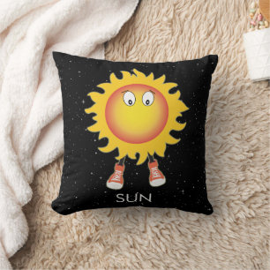 The Sun & Stars in Space Cushion