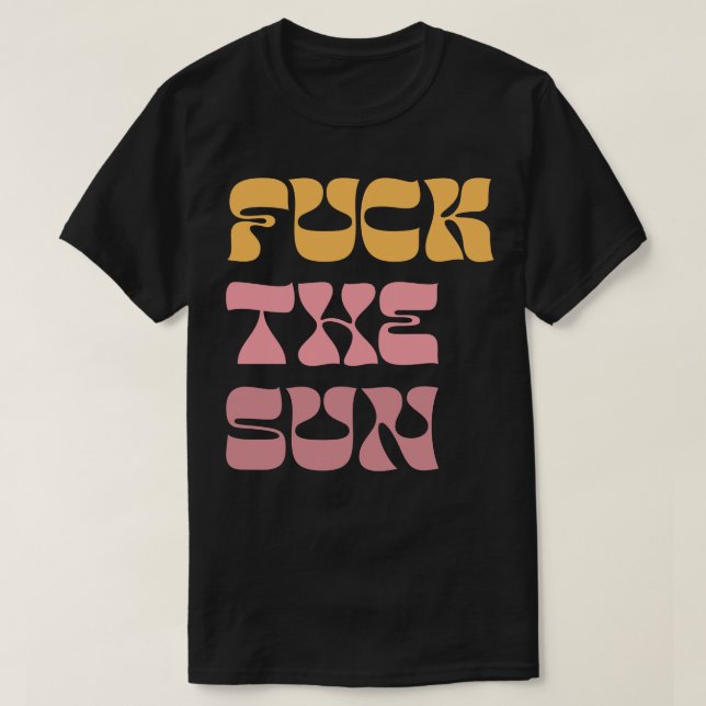The Sun T-Shirt (Design Front)