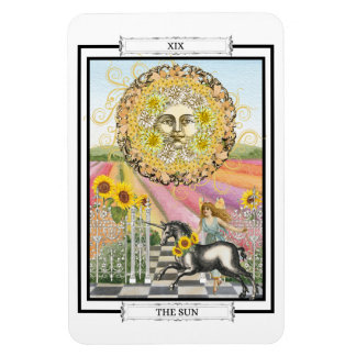 "The Sun" Tarot Card Magnet
