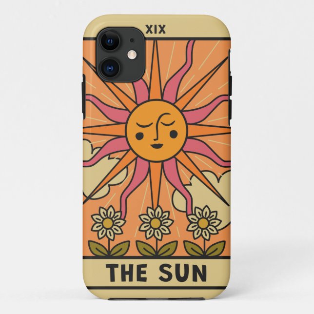 The Sun - Tarot Case-Mate iPhone Case (Back)