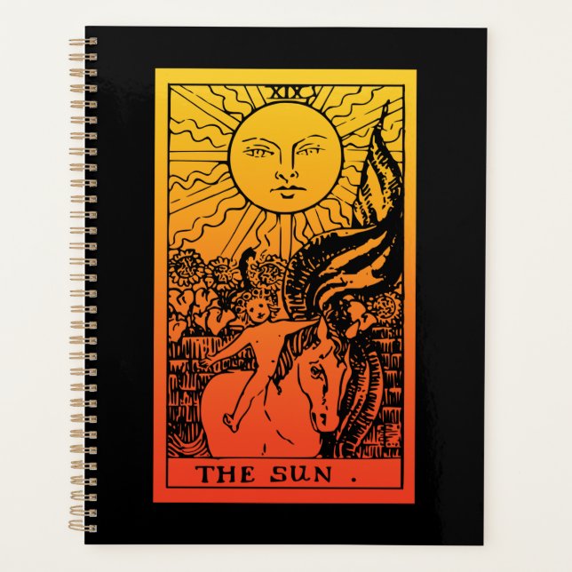 The Sun Tarot Gradient Planner (Front)