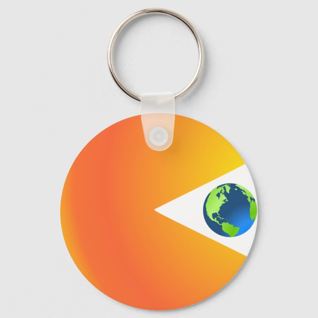 The Sun Will Swallow the Earth  Key Ring (Front)