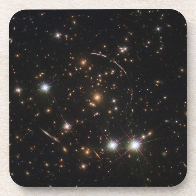 The Sunburst Arc In A Massive Galaxy Cluster Coaster (Front)