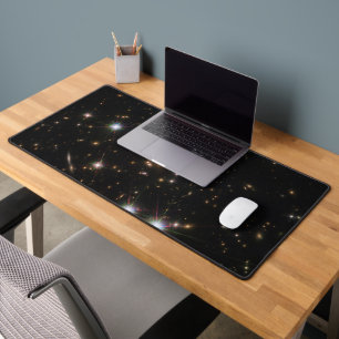 The Sunburst Arc In A Massive Galaxy Cluster Desk Mat