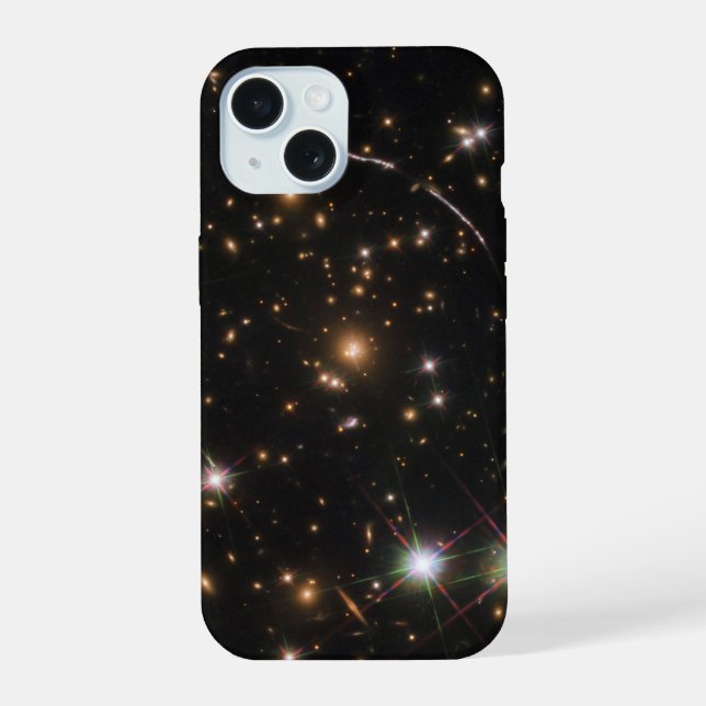 The Sunburst Arc In A Massive Galaxy Cluster iPhone 15 Case (Back)
