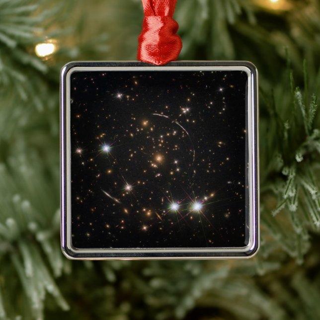 The Sunburst Arc In A Massive Galaxy Cluster Metal Tree Decoration (Tree)