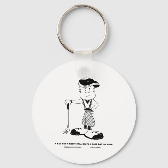 The Sunday Driver Key Ring (Front)