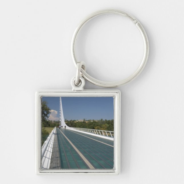 The Sundial Bridge at Turtle Bay Key Ring (Front)
