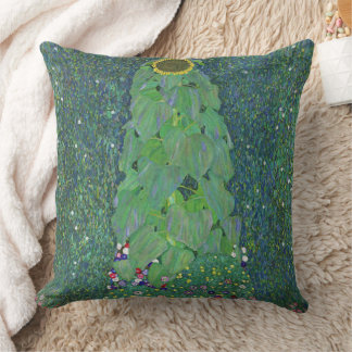 the-sunflower-1907-gustav-klimt cushion