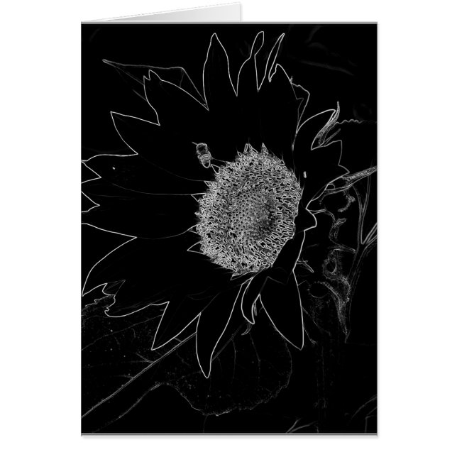 The sunflower and the bee (Front)