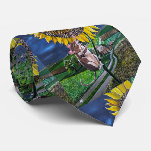 The Sunflower Summit Painting by Alfred Fox Tie