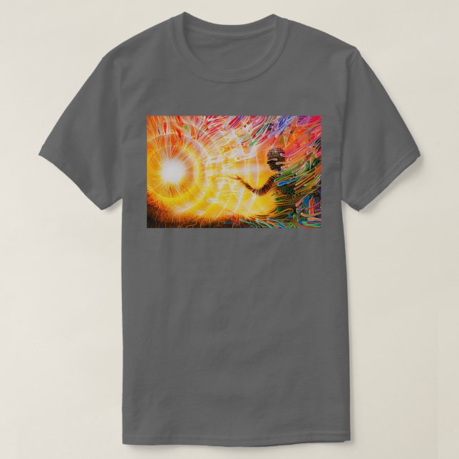 The Sungazer  T-Shirt (Design Front)