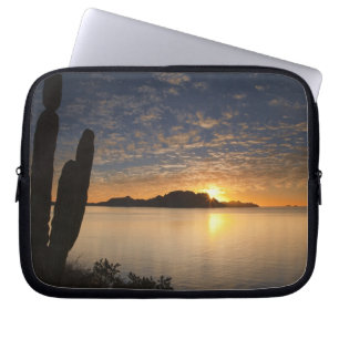 The sunrise over Isla Danzante in the Gulf of Laptop Sleeve