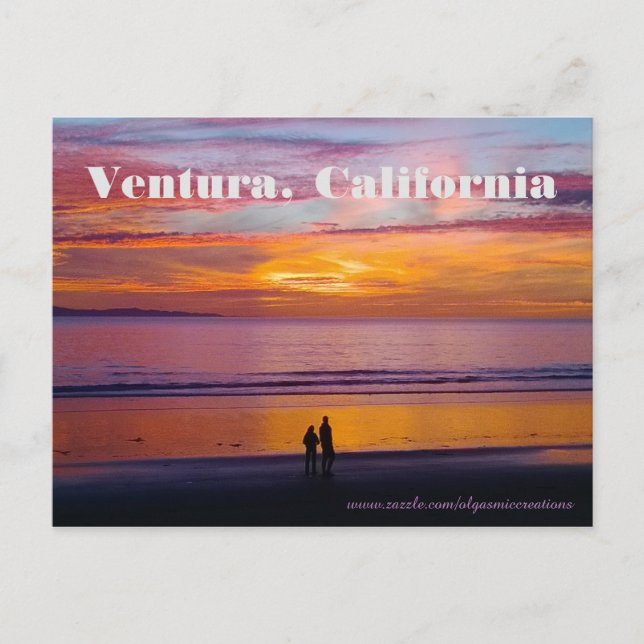 The Sunset that made me cry Postcard (Front)