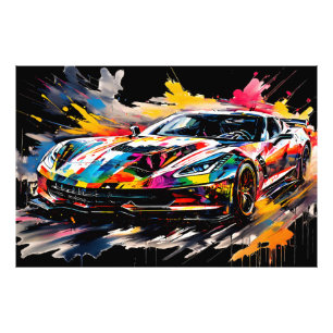 The Supercar in Motion Photo Print