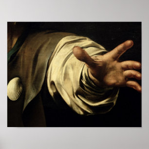 The Supper at Emmaus, 1601 Poster