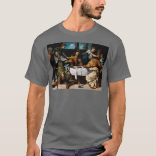 The Supper at Emmaus by Tintoretto T-Shirt