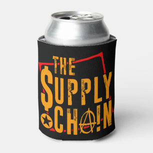 the Supply Chain logo beer can cookie! Cooler