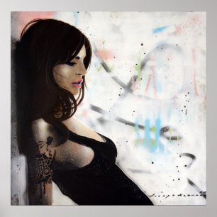 The Support of my Leaning Poster