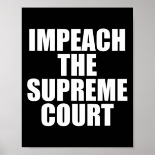 The Supreme Court Political Progressive  Poster