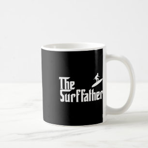 The Surf Father Surfing Dad Funny Gift Coffee Mug