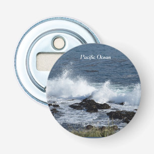 The surf of the Pacific Ocean Bottle Opener