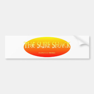 The Surf Shack Bumper Sticker