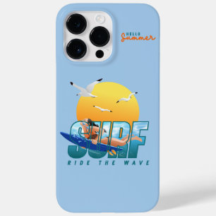 The Surfer Rides the Wave   (F) Case-Mate iPhone 14 Pro Max Case