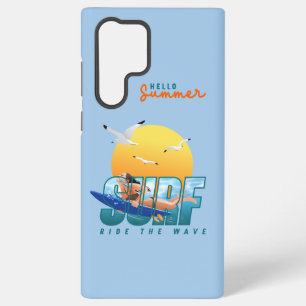 The Surfer Rides the Wave   (F) Samsung Galaxy Case