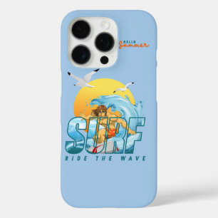 The Surfer Rides the Wave   (M) iPhone 16 Pro Case