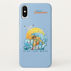 The Surfer Rides the Wave   (M) Case-Mate iPhone Case