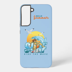 The Surfer Rides the Wave   (M) Samsung Galaxy Case
